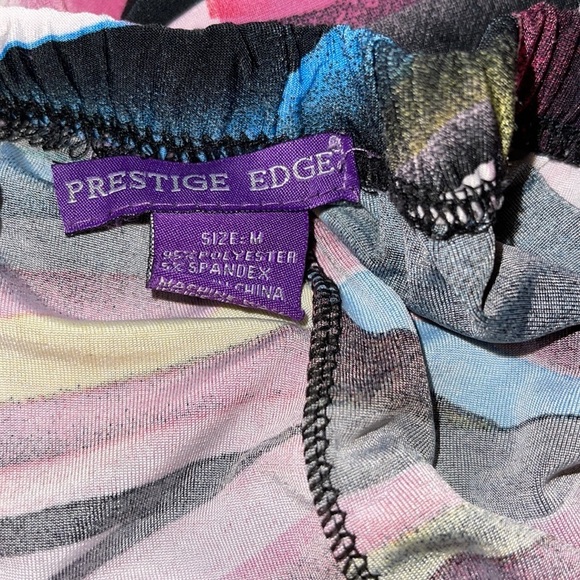 Prestige Edge Multi Color Leggings Size M - Picture 7 of 7